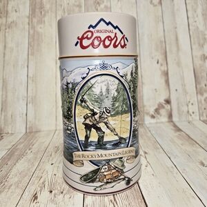 Vintage 1993 Coors Rocky Mountain Legend Beer Stein Ceramic